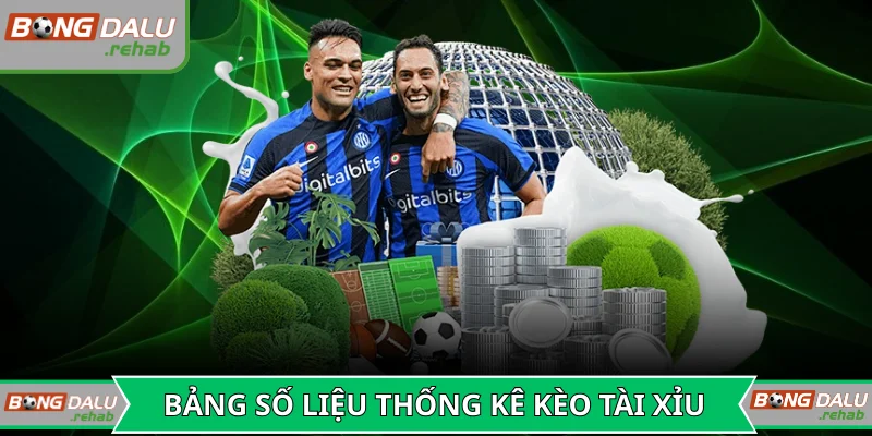 Bảng số liệu thống kê kèo tài xỉu cập nhật hàng ngày