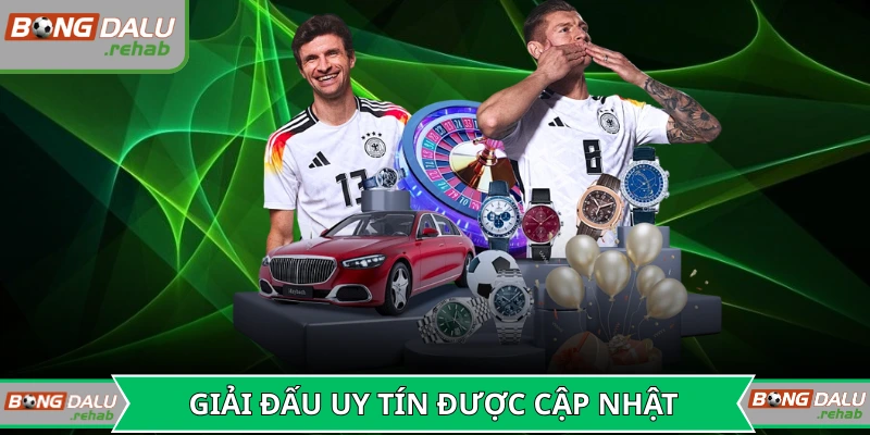 Những giải đấu chuẩn chỉnh tại trang thông tin